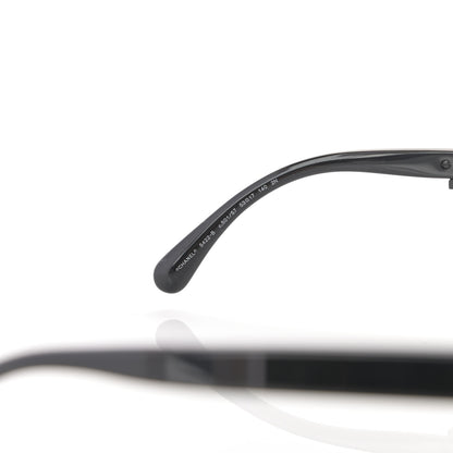 Chanel Acetate Strass Square Sunglasses 5422 Black 5 of 8