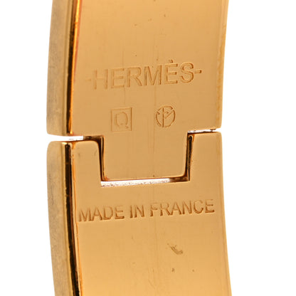 Hermes Enamel Narrow Clic Clac H Bracelet PM White 4 of 5