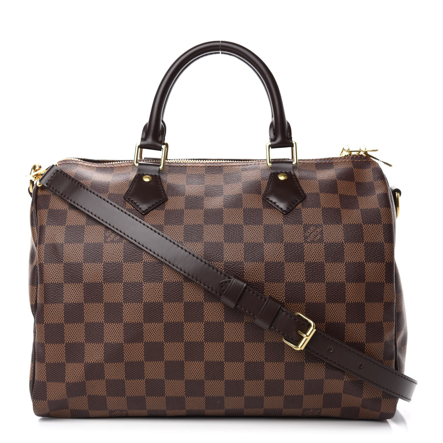 Louis Vuitton Damier Ebene Speedy Bandouliere 30 1 of 11