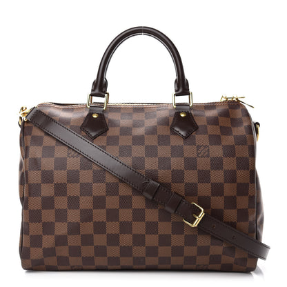 Louis Vuitton Damier Ebene Speedy Bandouliere 30 1 of 11
