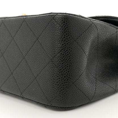 Chanel Caviar Quilted Jumbo Double Flap Black 10 of 12