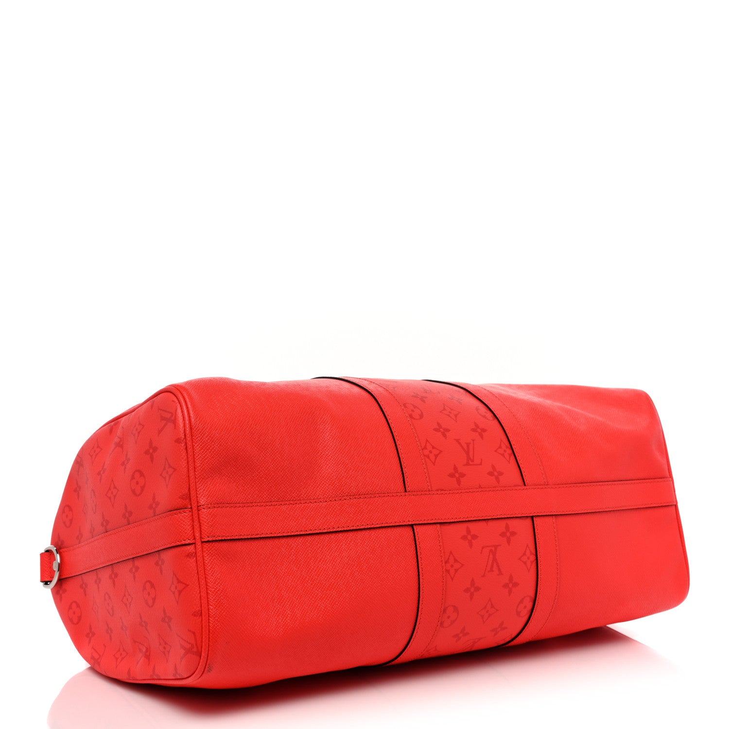 Louis Vuitton Taigarama Keepall Bandouliere 50 Fire Red 4 of 9