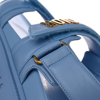 Christian Dior Lambskin Dioract 10mm Sandals 35 Cornflower 13 of 19