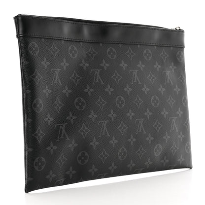 Louis Vuitton Monogram Eclipse Discovery Pochette GM 3 of 7