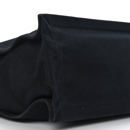 Saint Laurent Linen Calfskin Rive Gauche Tote Black 8 of 12