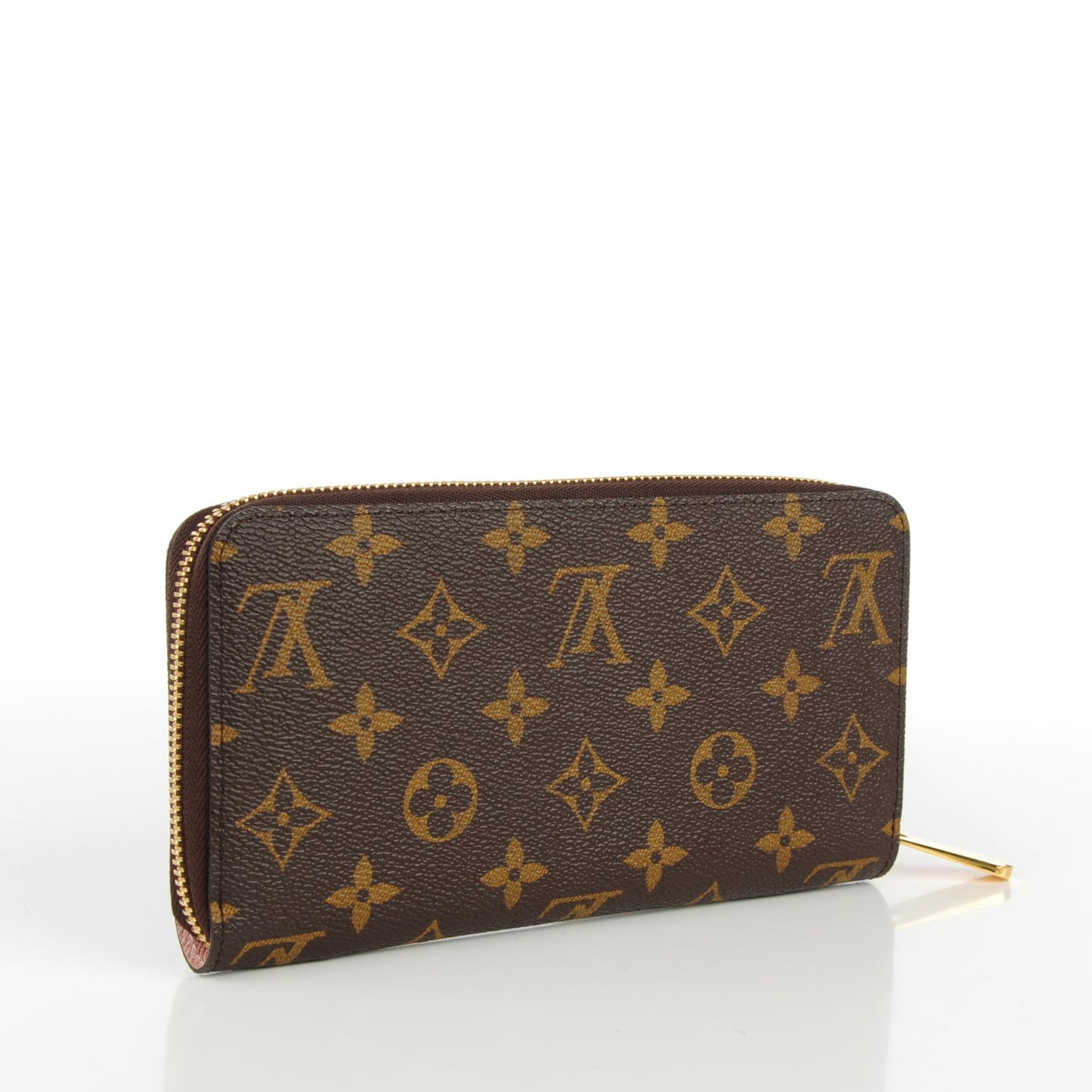 Monogram Zippy Wallet Rose Ballerine