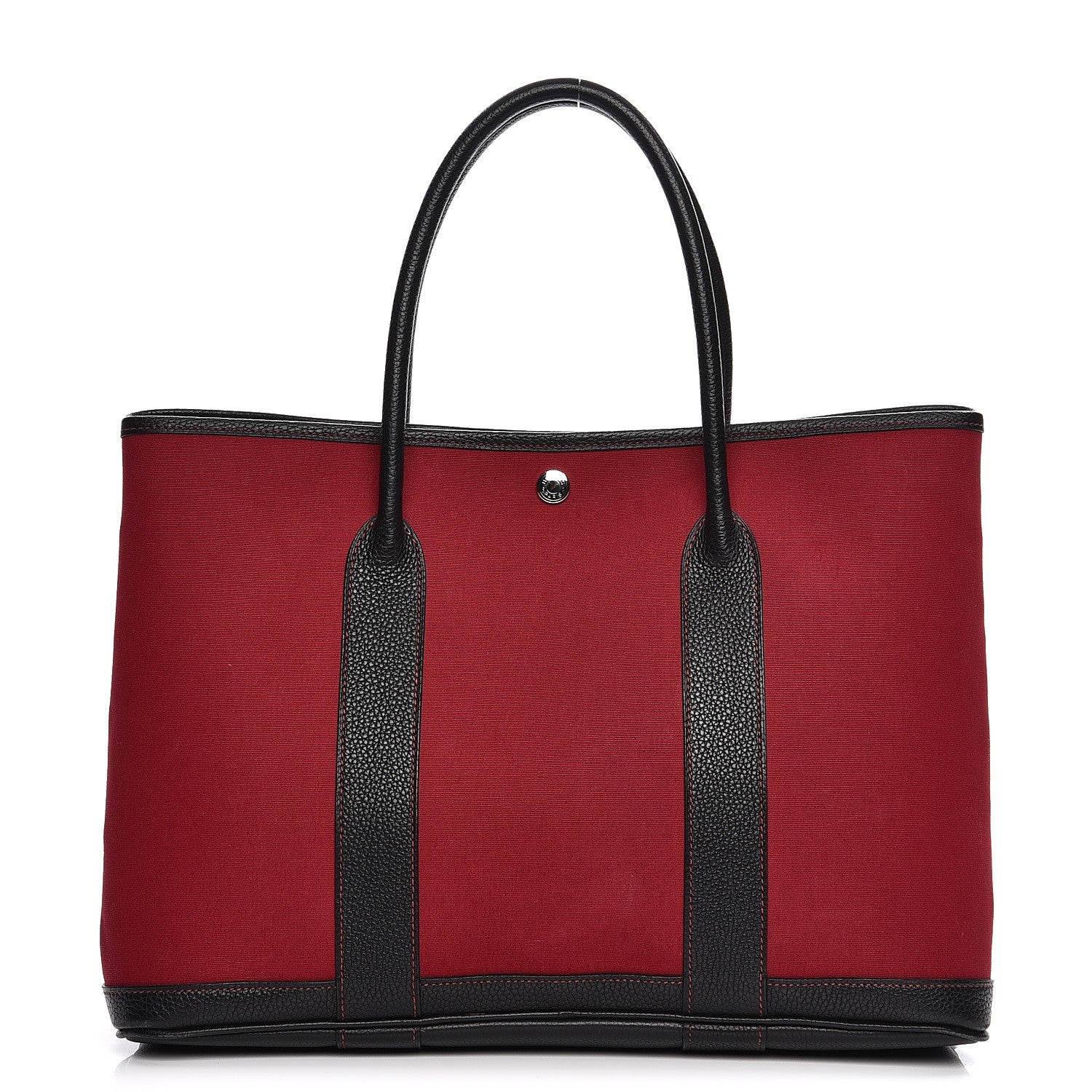 Hermes Toile Negonda Garden Party 36 MM Rouge Imperial Plomb 1 of 10