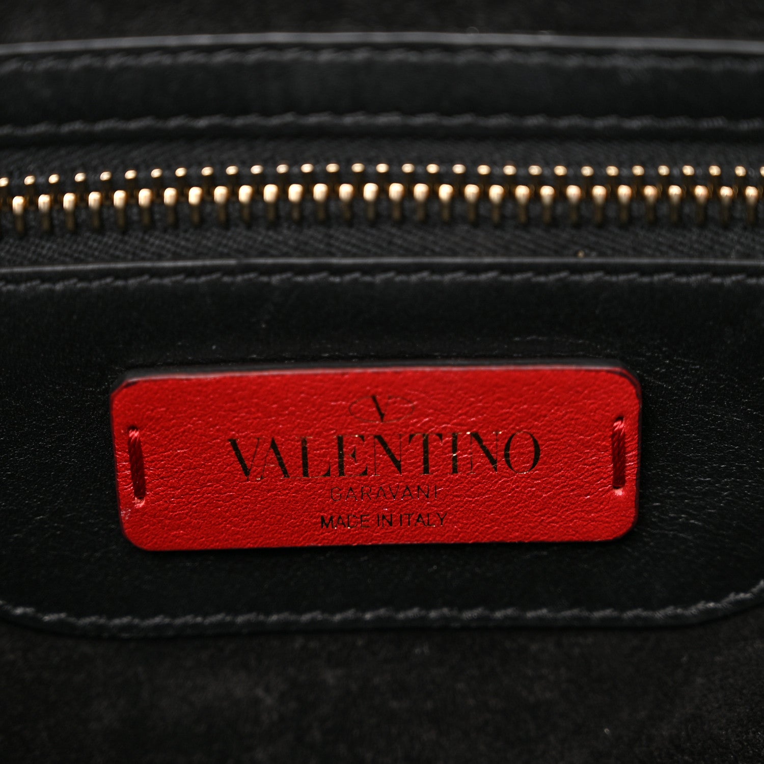 Valentino Garavani Vitello Rockstud Demilune Backpack Black 6 of 17