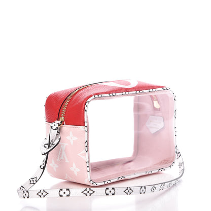 Louis Vuitton Monogram Giant Beach Pouch Rouge 3 of 11