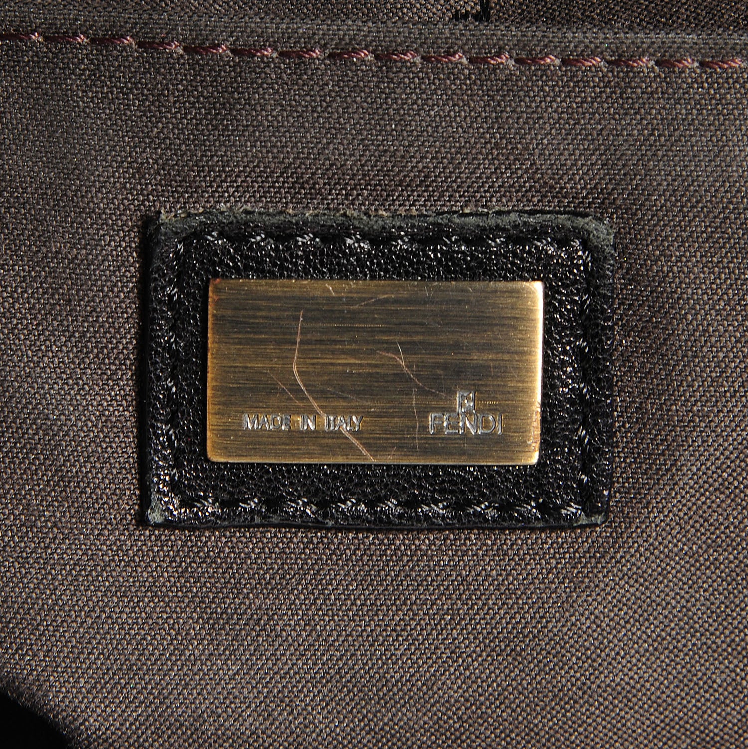 Fendi Nappa Patent B Bag Black 7 of 10