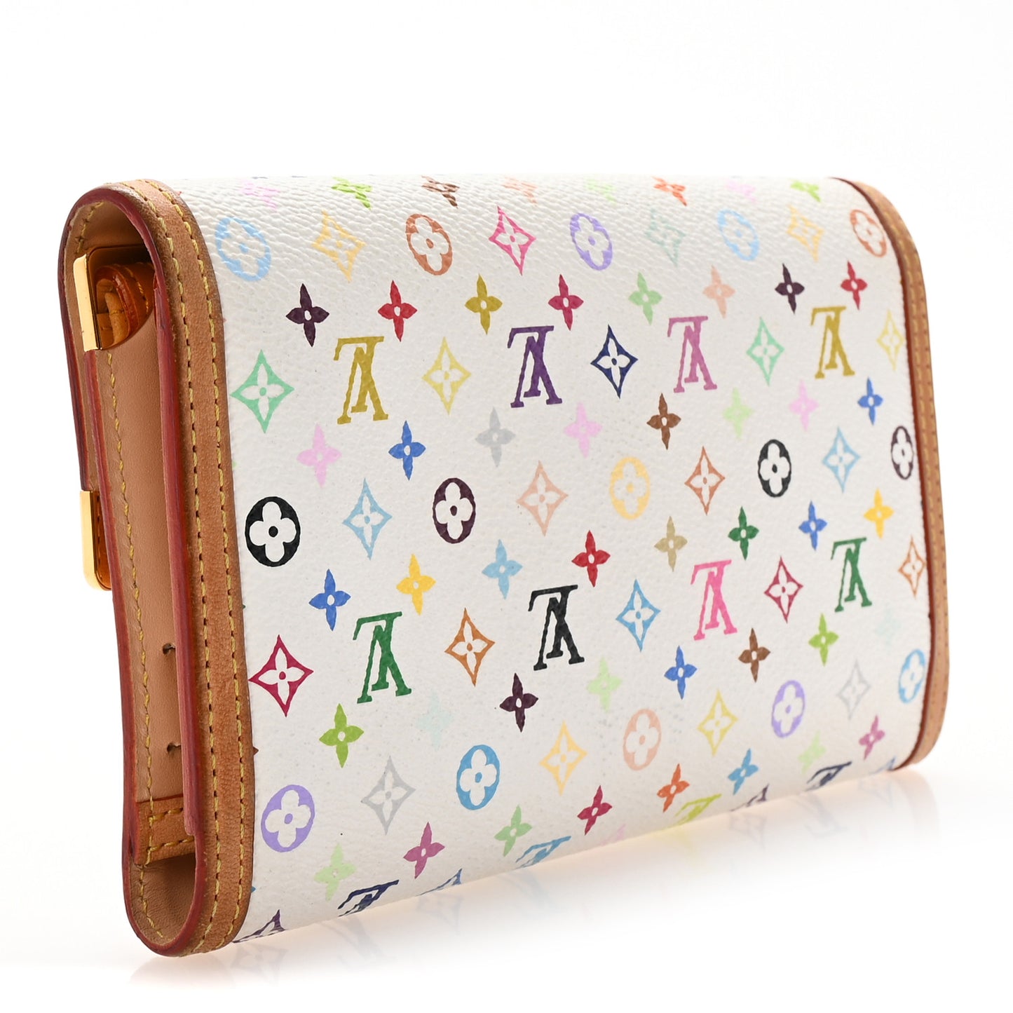 Monogram Multicolor Porte Tresor International Wallet White