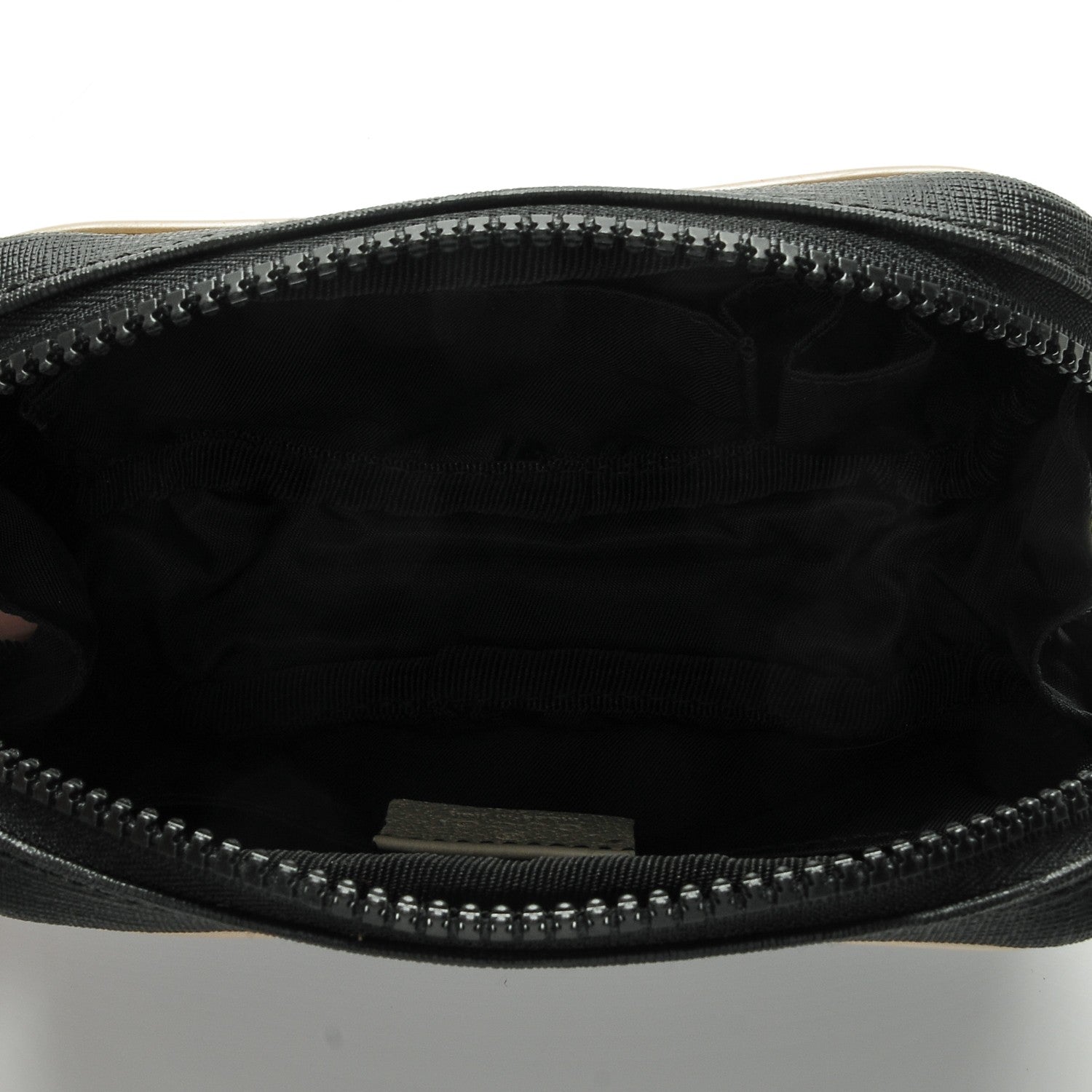 Gucci Coated Canvas Trademark Small Cosmetic Case Black 5 of 7