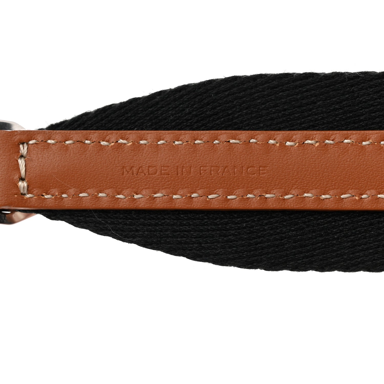 Goyard Canvas Calfskin Adjustable Shoulder Strap Black 4 of 6