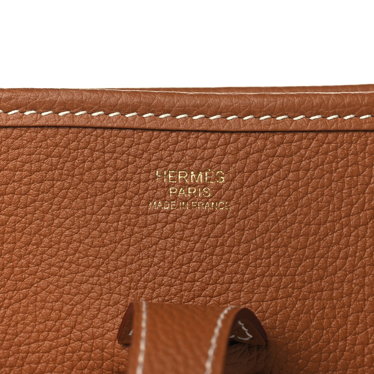 Hermes Taurillon Maurice Evelyne III PM Gold 5 of 9