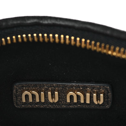Miu Miu Nappa Matelasse Mini Wander Hobo Sabbia Caffe 5 of 6