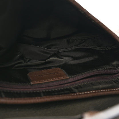 Christian Dior Calfskin Saddle Bag Brown 5 of 10