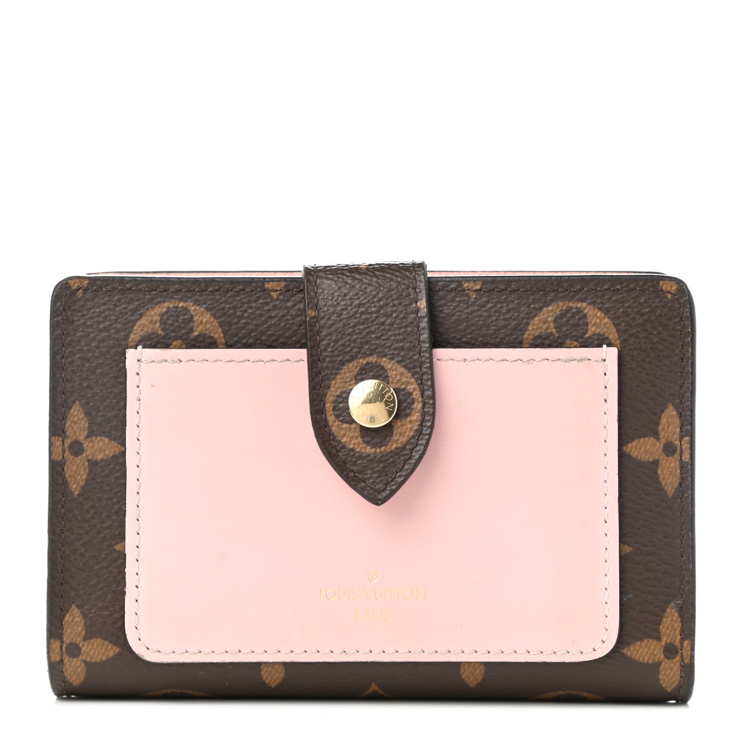Louis Vuitton Monogram Juliette Wallet Rose Ballerine 1 of 10