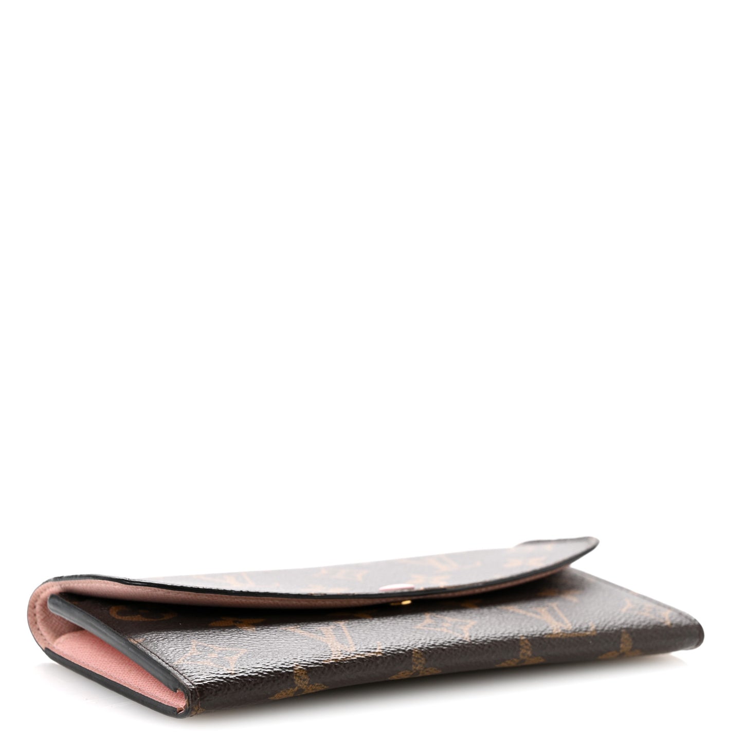 Monogram Emilie Wallet Rose Ballerine