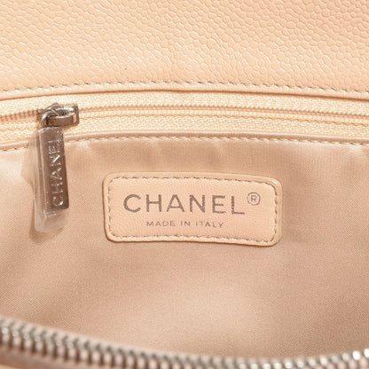 Chanel Caviar Quilted Grand Shopping Tote GST Beige Clair 6 of 7
