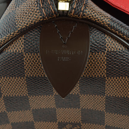 Louis Vuitton Damier Ebene Speedy 25 6 of 8