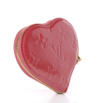 Louis Vuitton Vernis Heart Coin Purse Frambooise 3 of 8