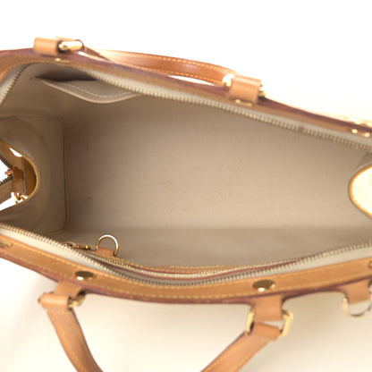 Louis Vuitton Vernis Brea MM Blanc Corail 4 of 16