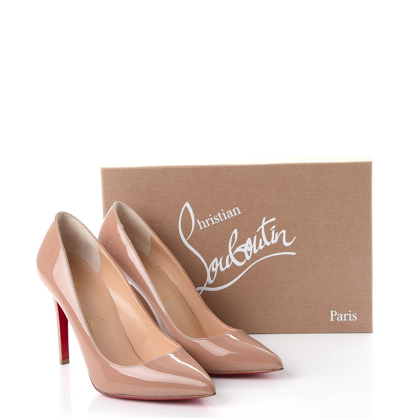 Patent Pigalle 100 Pumps 37.5 Nude