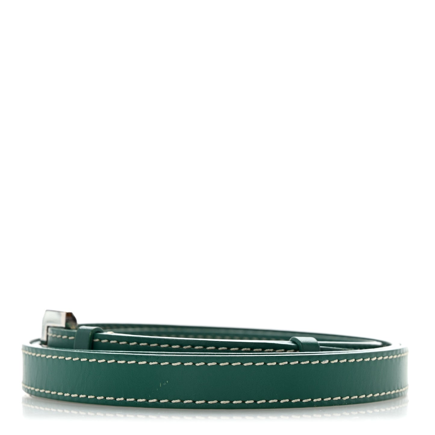 Calfskin Adjustable Shoulder Strap Green