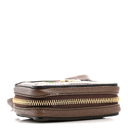 Gucci GG Supreme Monogram Textured Dollar Calfskin Web Ophidia AirPods Pro Case Beige Ebony New Acero 4 of 11