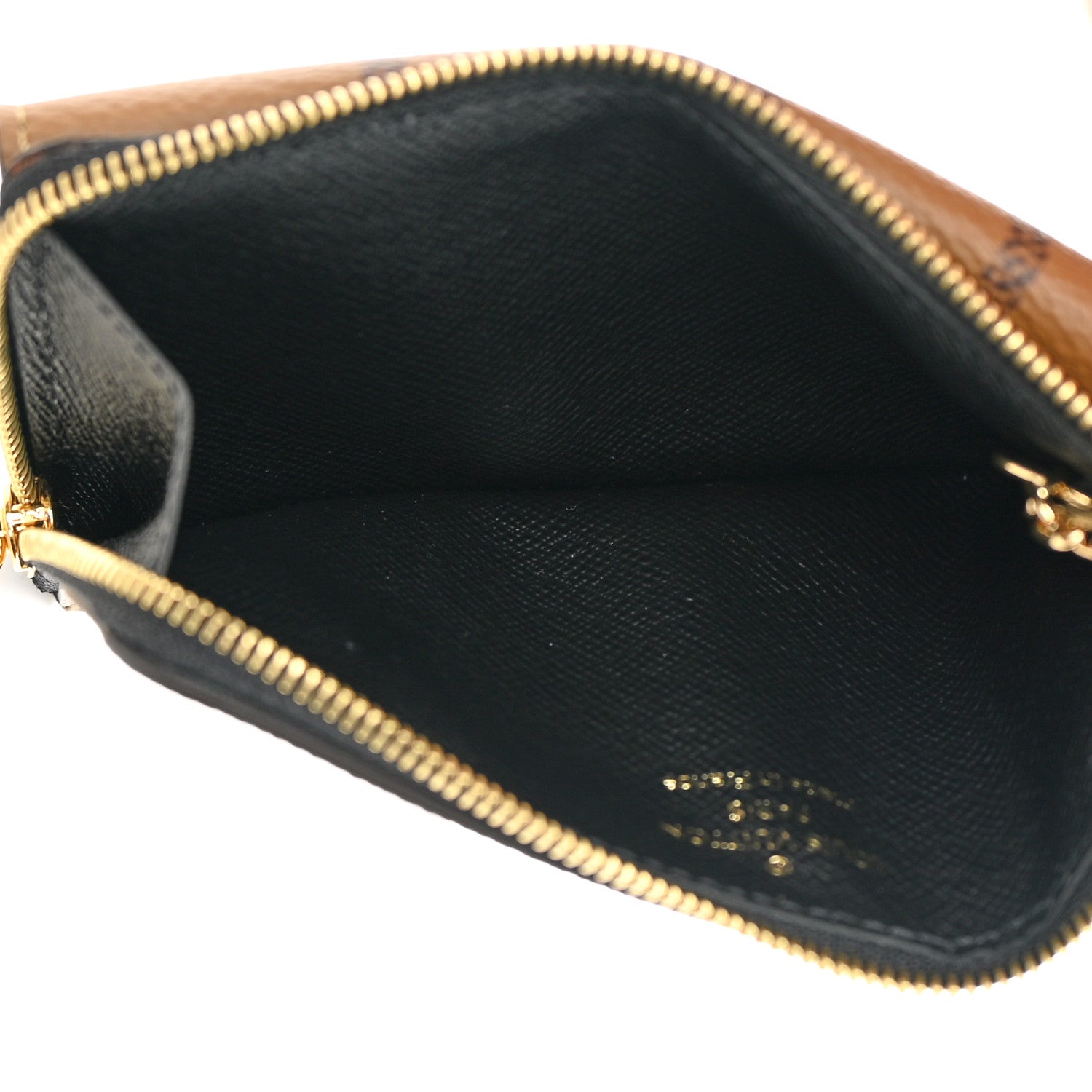 Louis Vuitton LOUIS VUITTON Reverse Monogram Recto Verso Card Holder Brown 5 of 8