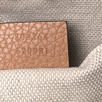 Gucci Pebbled Calfskin Small Soho Disco Bag Camelia 7 of 11