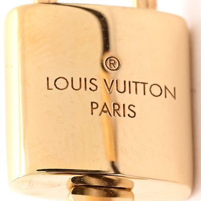 Louis Vuitton Monogram LV Padlock Bracelet 19 4 of 5