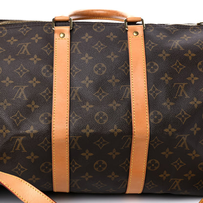 Louis Vuitton Monogram Keepall Bandouliere 45 17 of 26