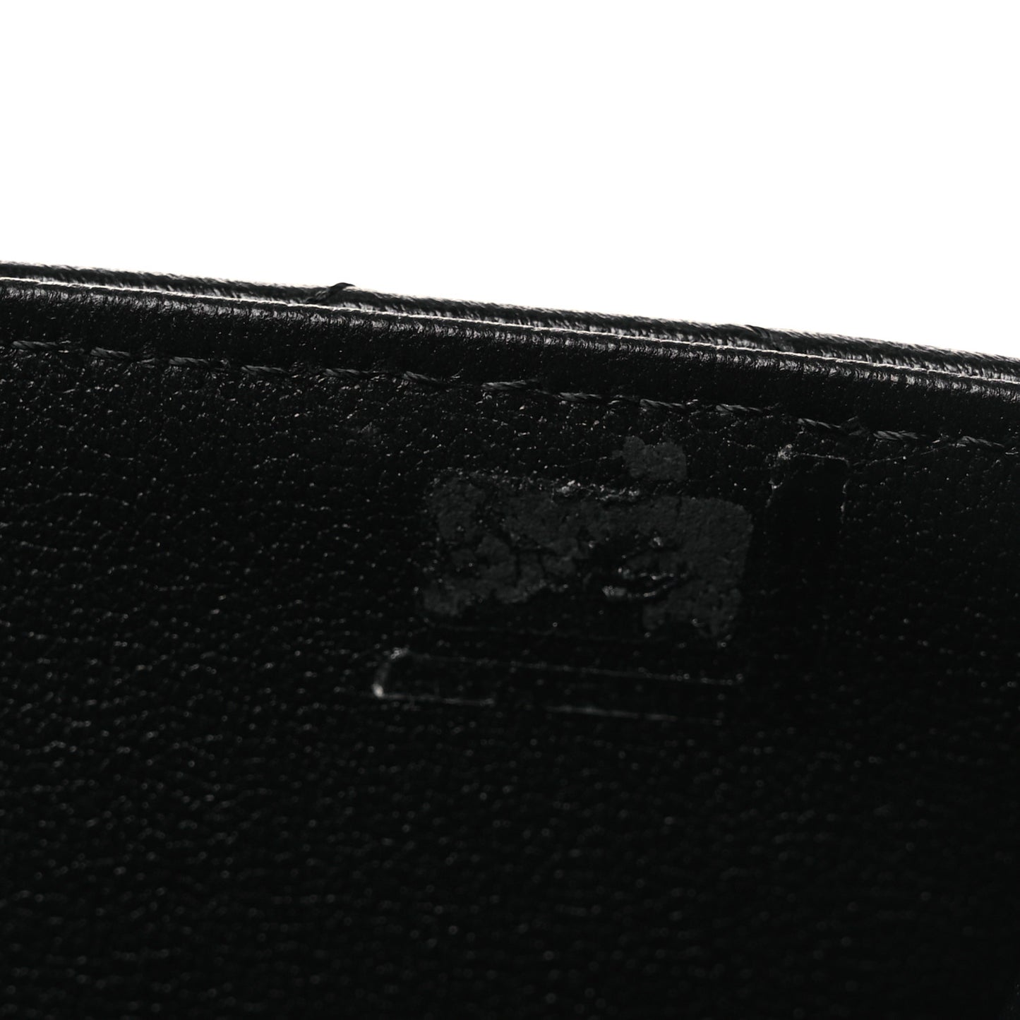 Lambskin Quilted Flap Clutch Black