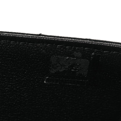 Chanel Lambskin Quilted Flap Clutch Black 7 of 14