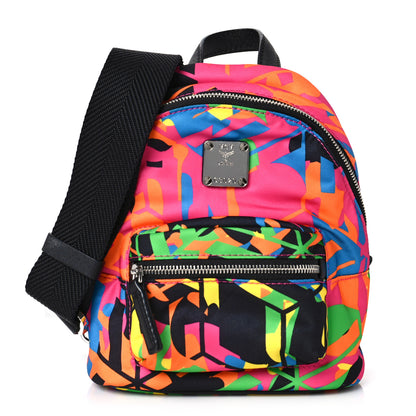 MCM Nyon Mini Stark Crossbody Backpack Multicolor 1 of 8