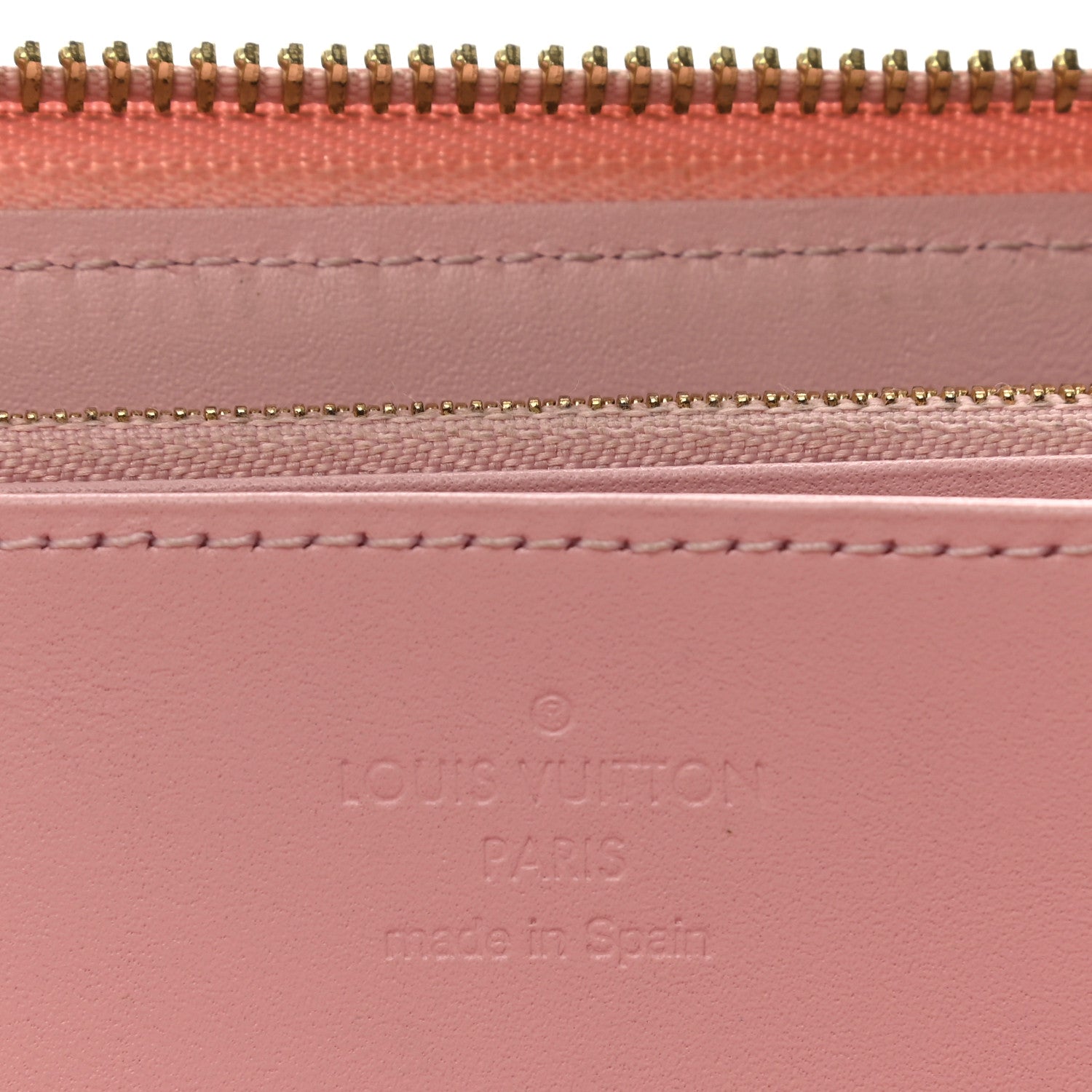 Louis Vuitton Vernis Zippy Wallet Rose Ballerine 5 of 8