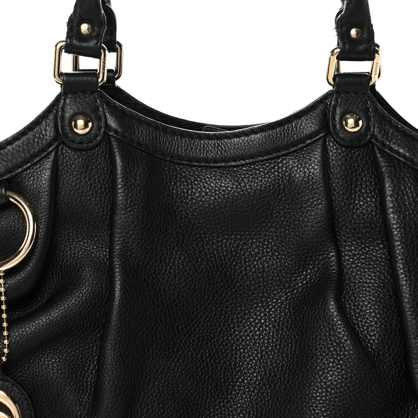 Calfskin Medium Sukey Tote  Black