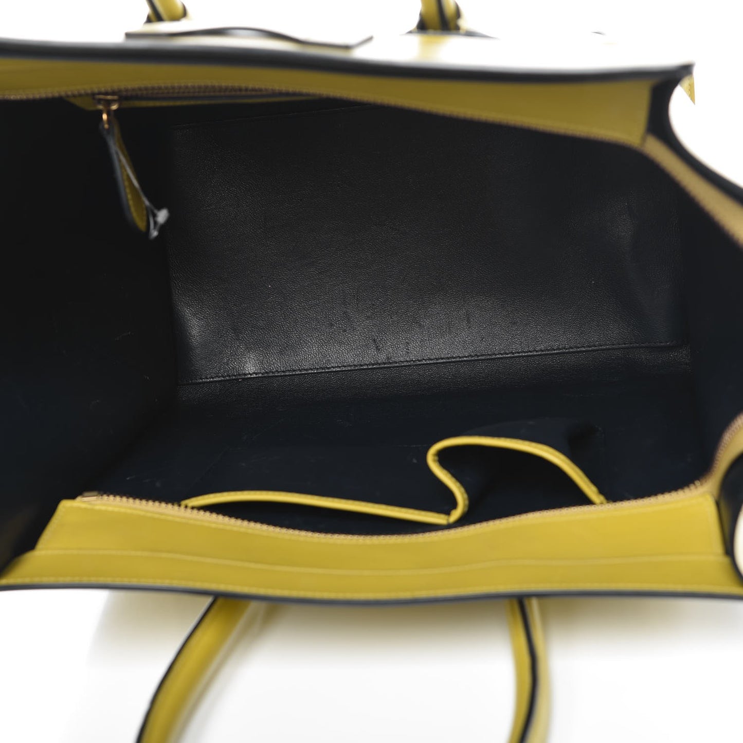 Smooth Calfskin Mini Luggage Chartreuse