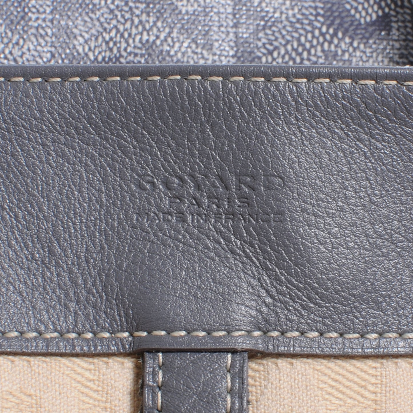 Goyardine Voltaire Tote Grey
