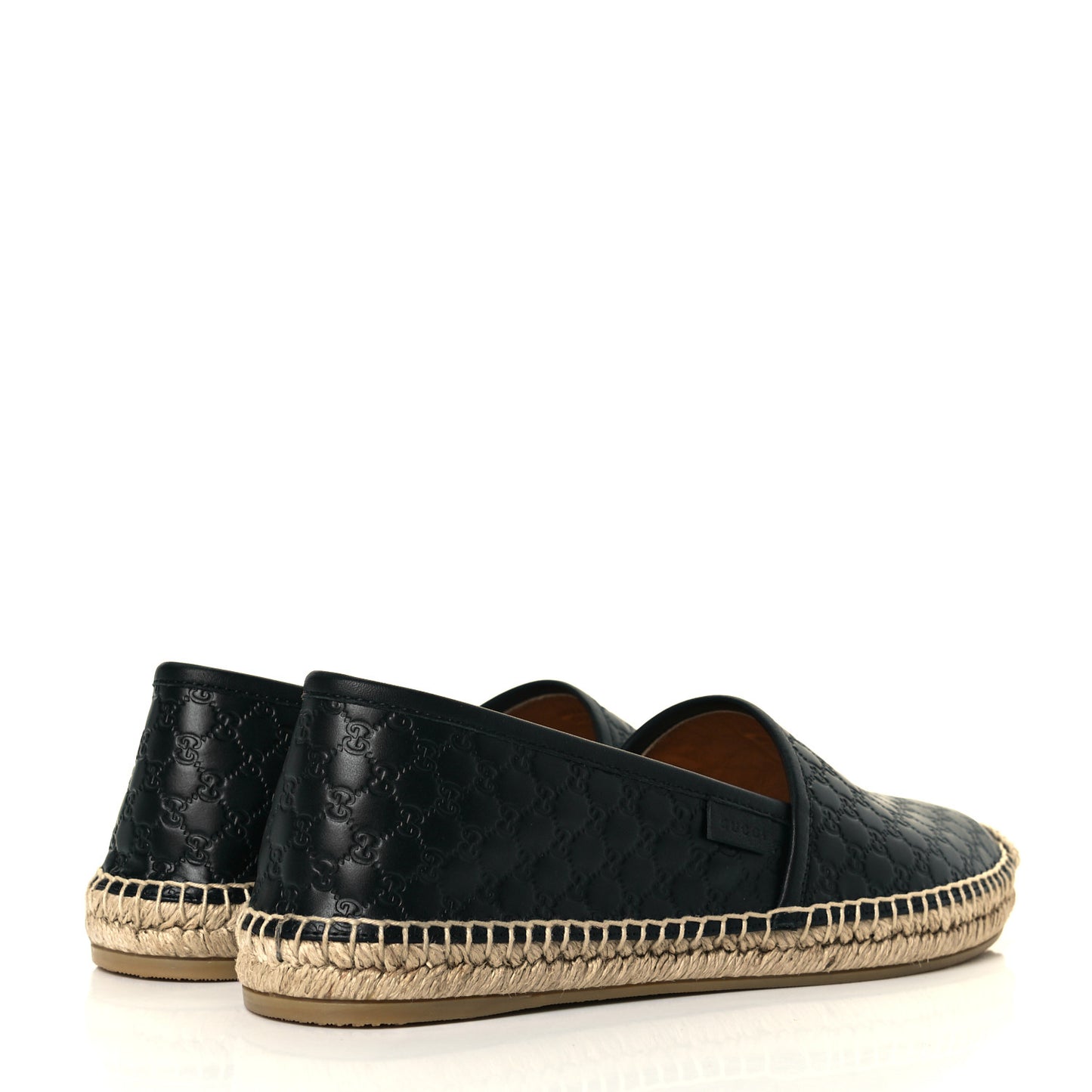 Microguccissima Signature Espadrilles 38 Black
