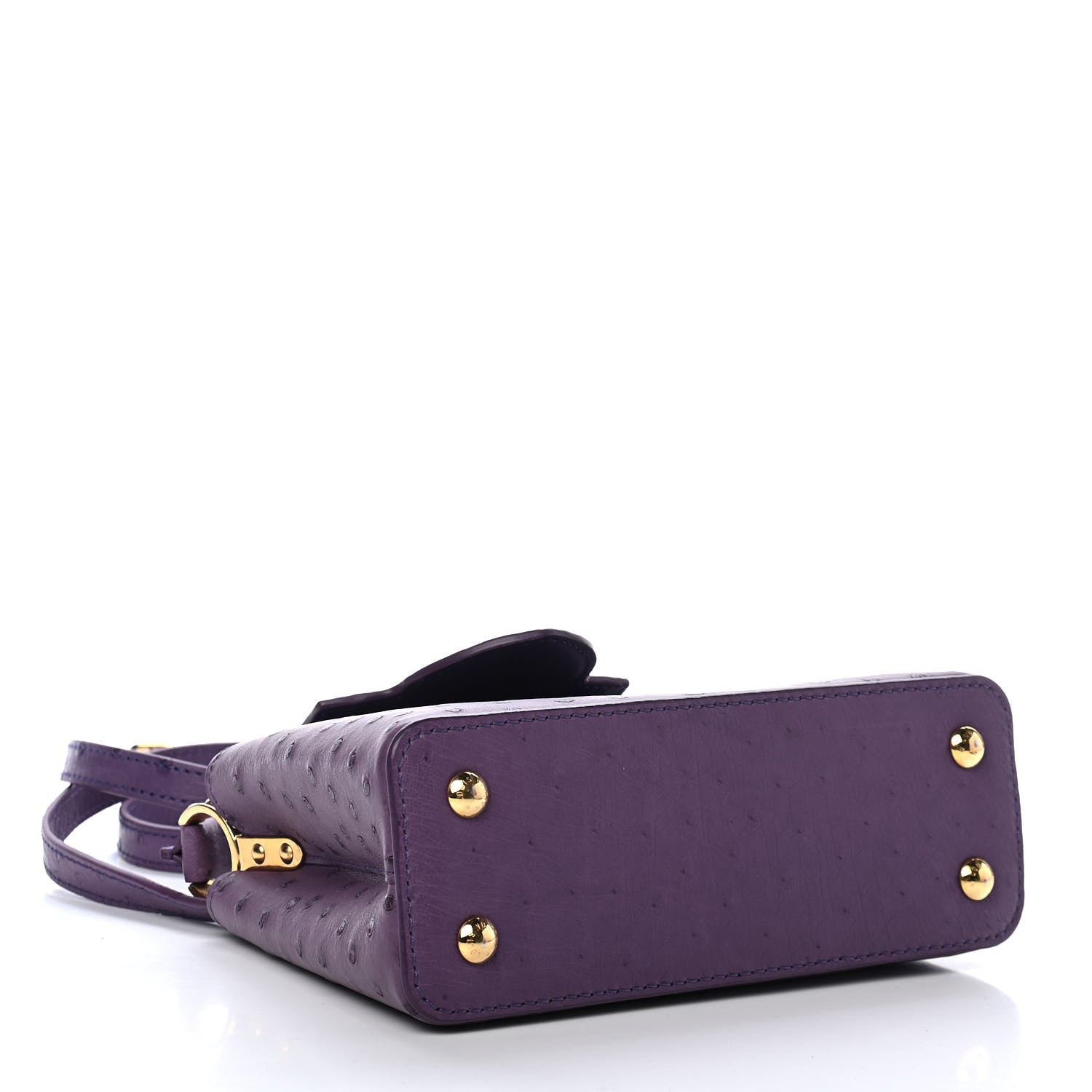 Louis Vuitton Ostrich Capucines Mini Amethyst 3 of 4