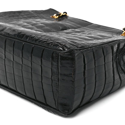 Chanel Alligator Tote Black 11 of 12