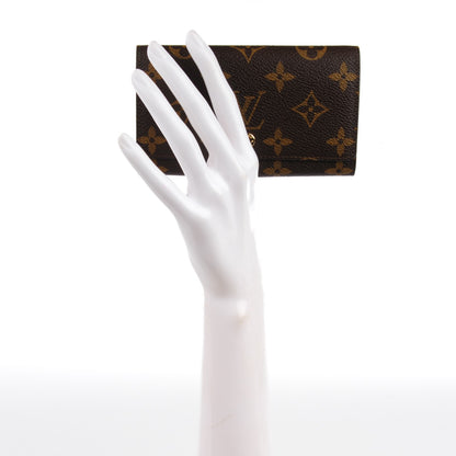 Louis Vuitton Monogram Porte-Monnaie Billets Tresor Wallet 2 of 8