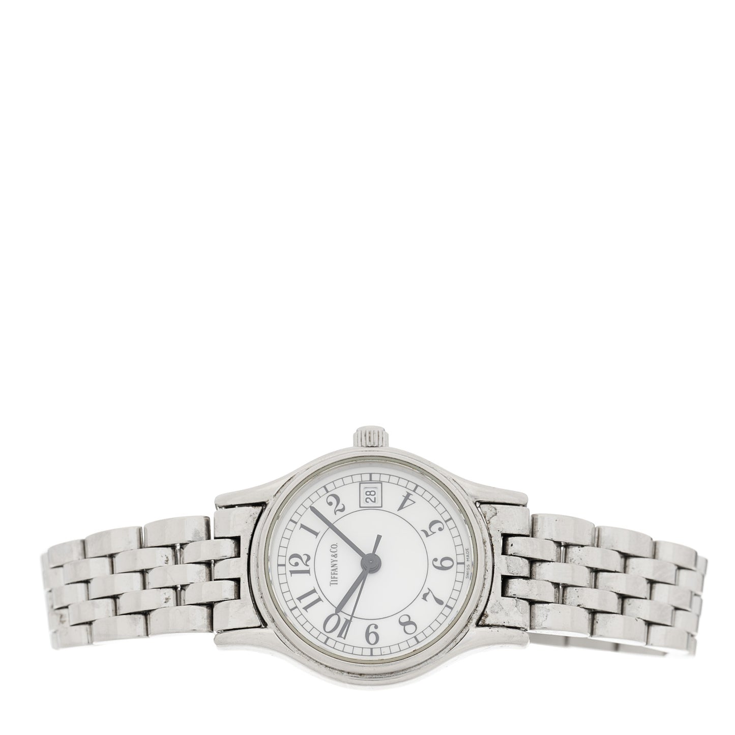 Stainless Steel 24mm Classic Round Quartz Watch