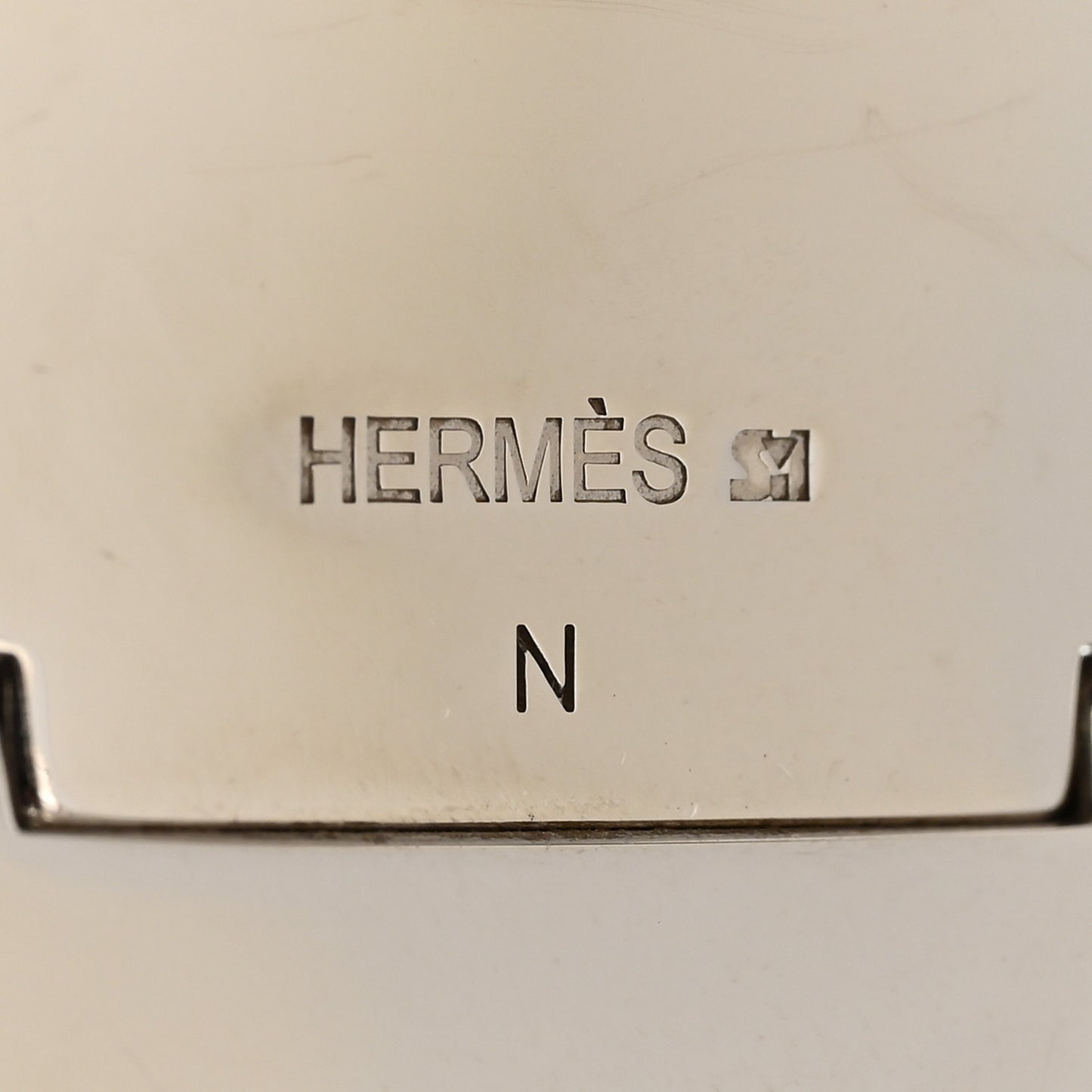 Enamel Extra Wide Clic Clac H Bracelet GM Black