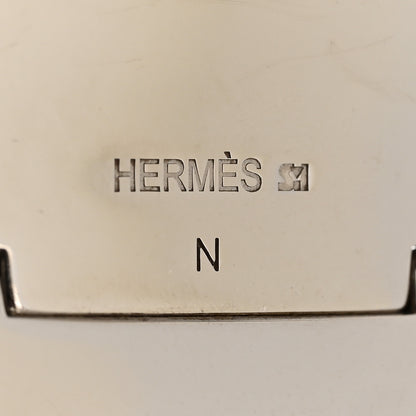 Hermes Enamel Extra Wide Clic Clac H Bracelet GM Black 4 of 4