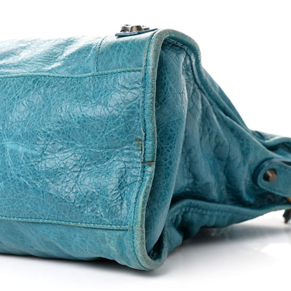 Balenciaga Agneau Classic Hardware City Aquamarine 11 of 14