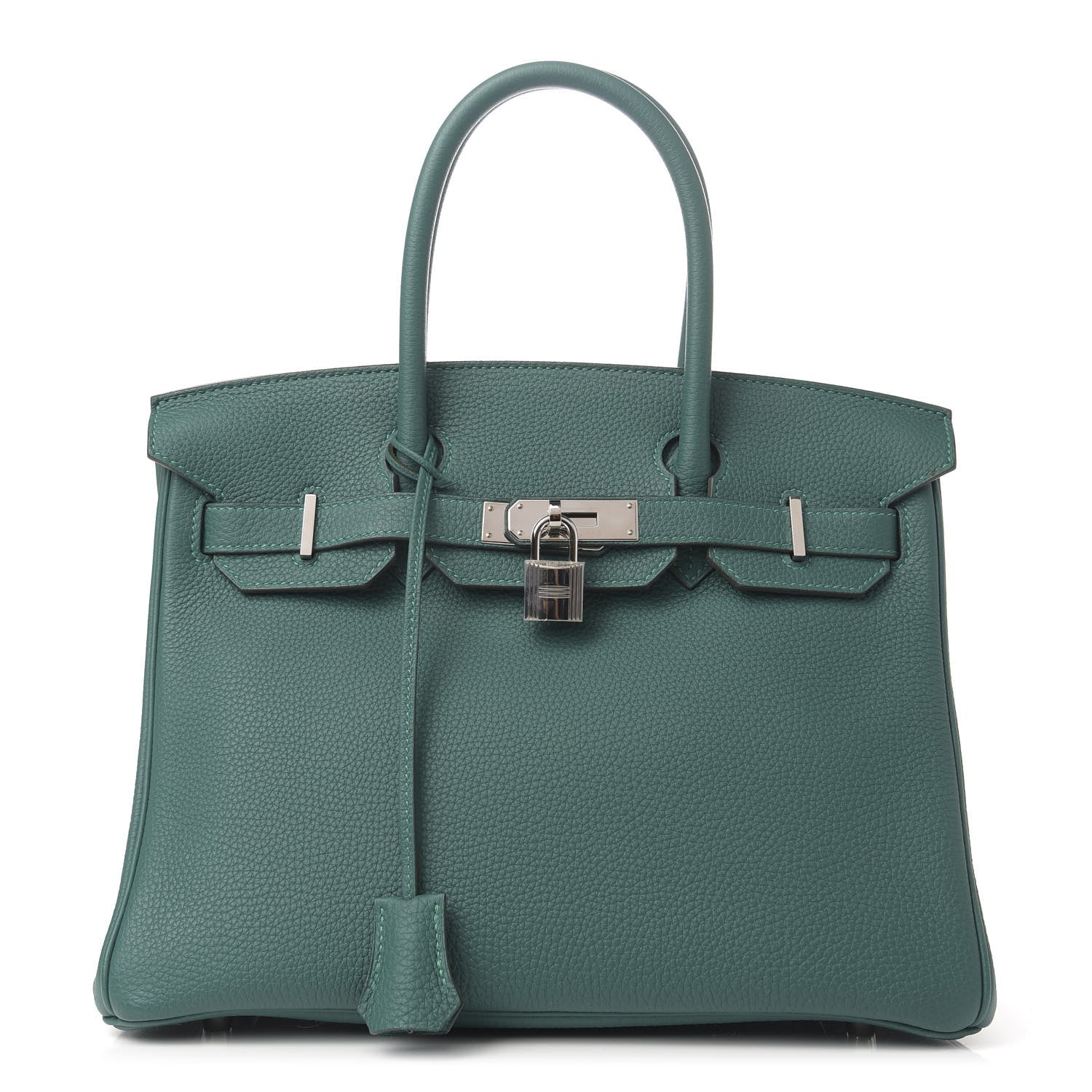 Hermes Togo Birkin 30 Malachite 1 of 11