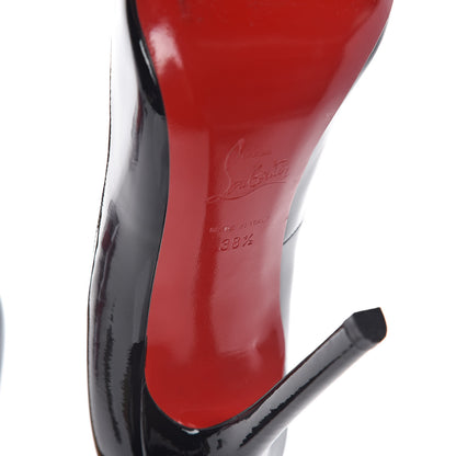 Christian Louboutin Patent Pigalle 120 Pumps 38.5 Black 8 of 10